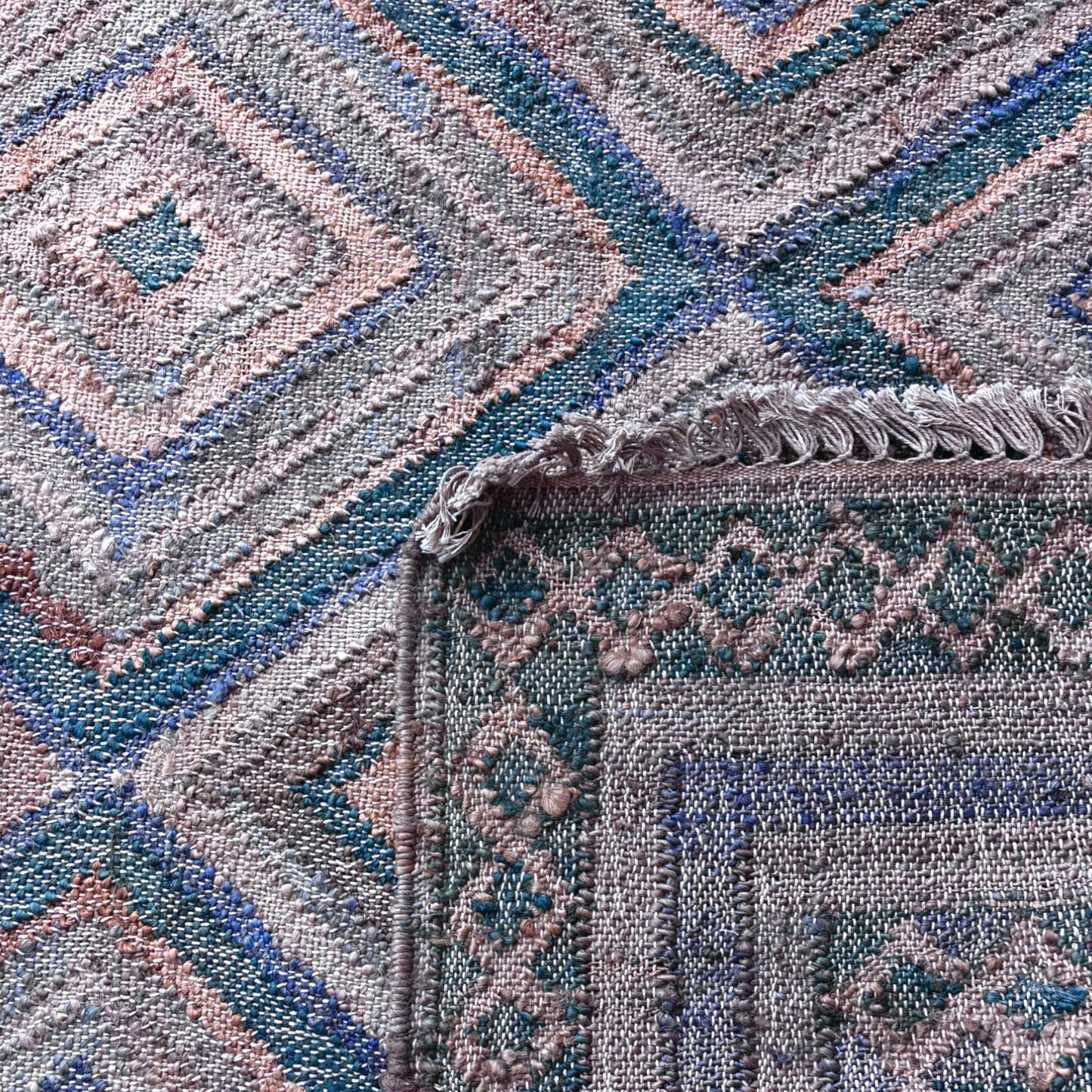 Tribal Tapestry Kelim Jute Durrie