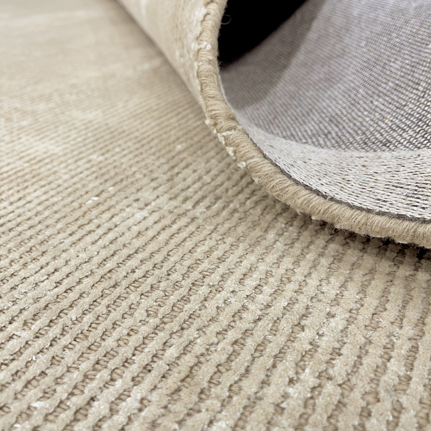 Beige Serenity Viscose Carpet