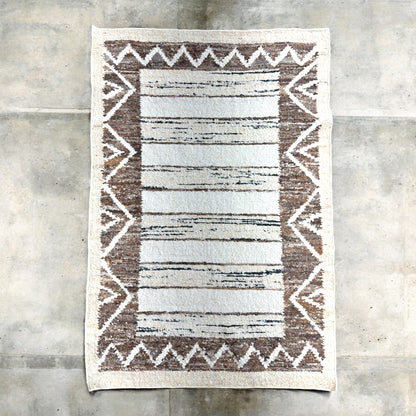 Tribal Echoes Handwoven Wool Durrie