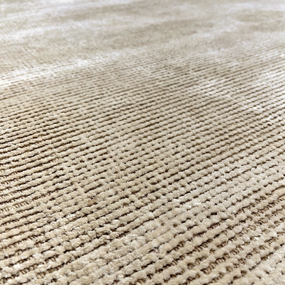 Beige Serenity Viscose Carpet