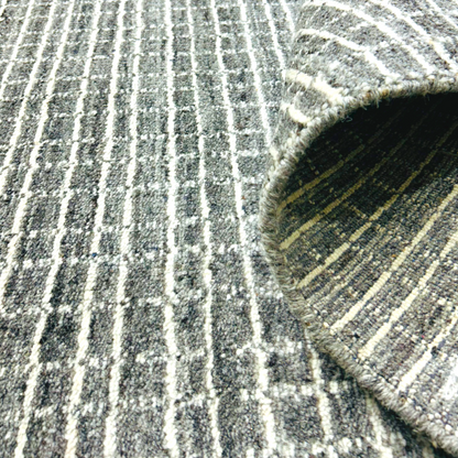 Urban Matrix Hand-Tufted Jute Wool Carpet