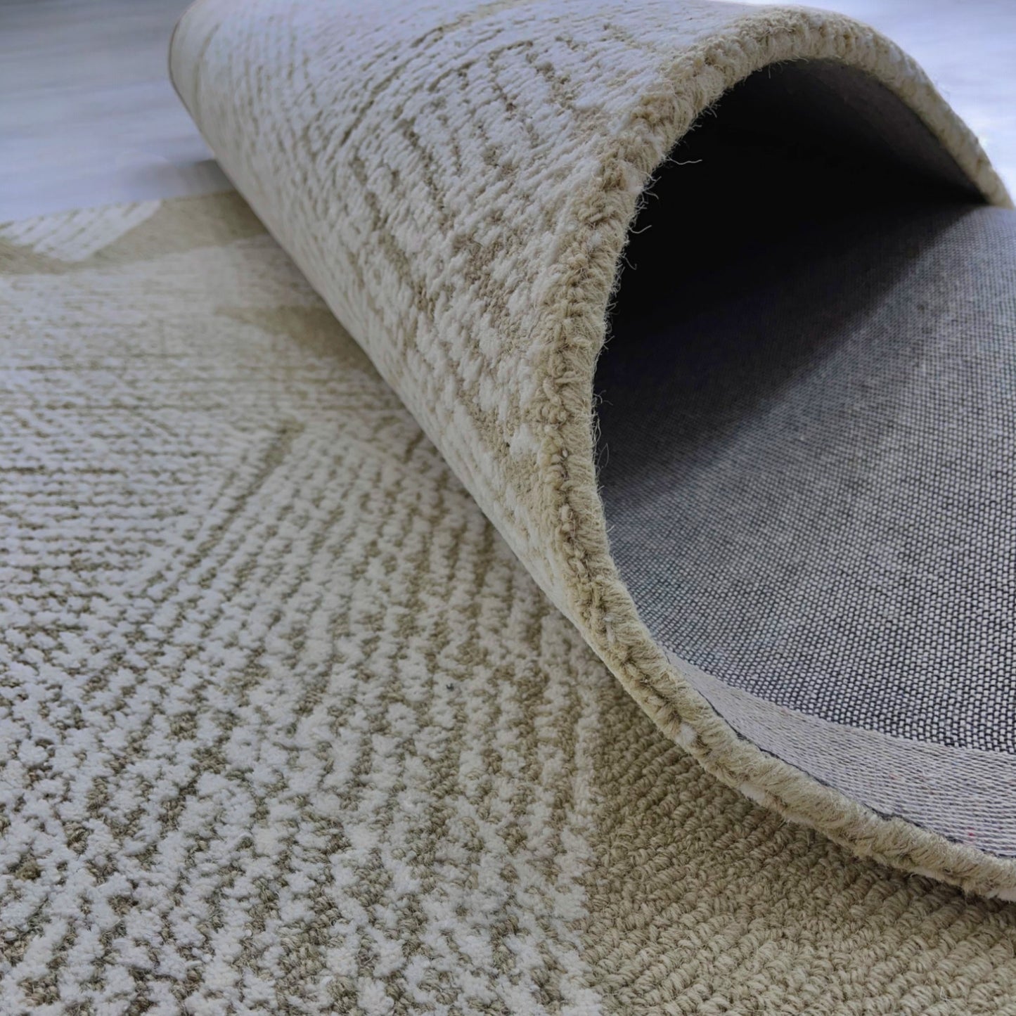 Modern Matrix Hand-Tufted NZ Wool Carpet