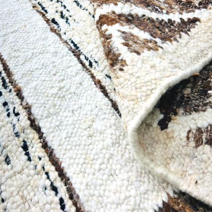 Tribal Echoes Handwoven Wool Durrie