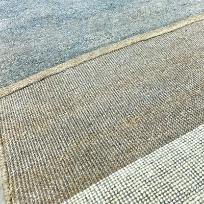 Vibrant Stripes Hand-Tufted Argentina Wool Carpet