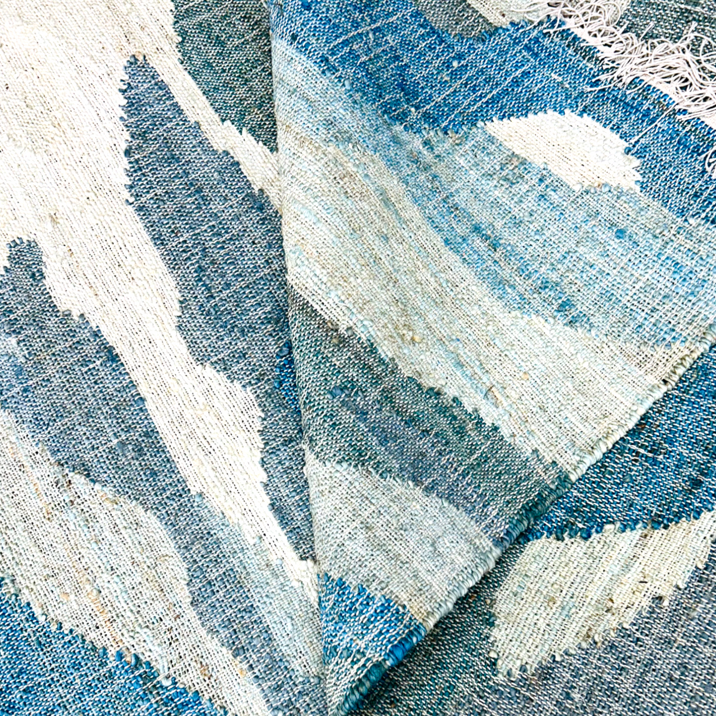 Azure Waves Kelim Jute Durrie
