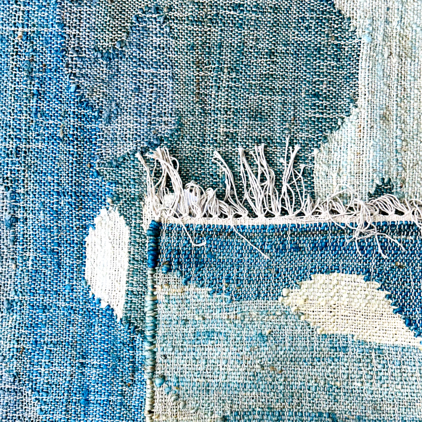 Azure Waves Kelim Jute Durrie