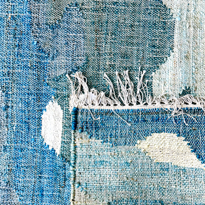 Azure Waves Kelim Jute Durrie