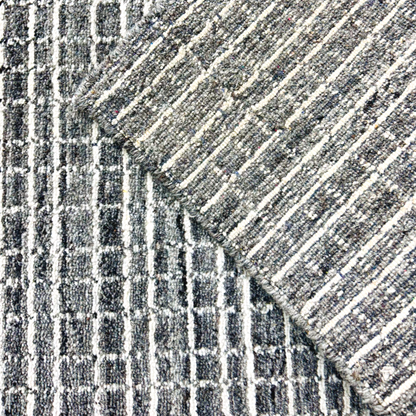 Urban Matrix Hand-Tufted Jute Wool Carpet